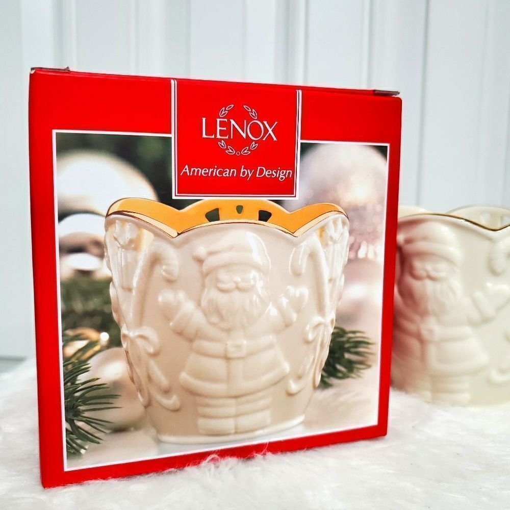 Lenox merry light santa votive